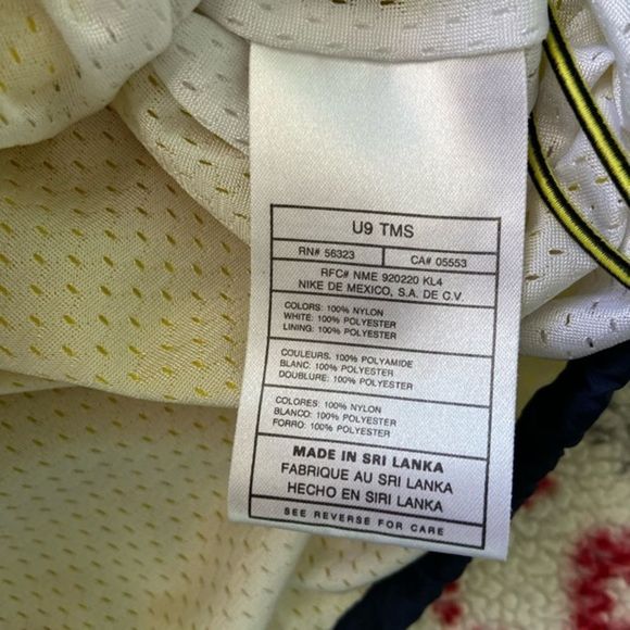 Vintage 90s Nike Yellow Spellout Hooded Pullover‎ Half Zip Windbreaker Size M - Picture 7 of 9